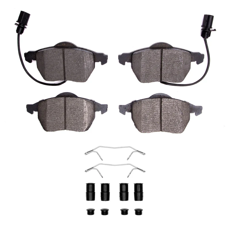 R1 98-08 Audi A6 (USA/Canada) Front Euro Ceramic Pads & Hardware Kit