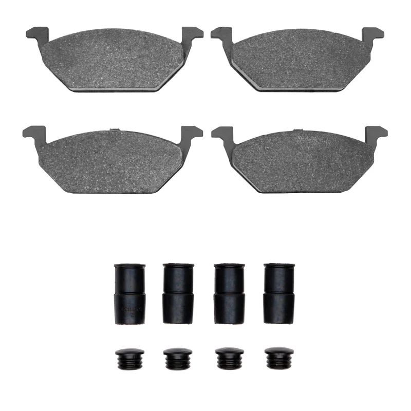 R1 98-17 Volkswagen Jetta Clasico (Mexico) Front Euro Ceramic Pads & Hardware Kit