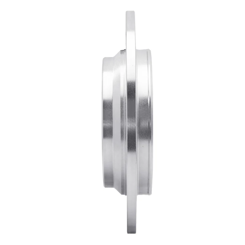 R1 99-00 Volvo V70 Rear Right Drilled & Slotted Silver Brake Rotor - Image 5