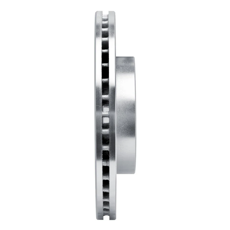 R1 99-99 Daewoo Nubira Front Right Drilled & Slotted Silver Brake Rotor - Image 5