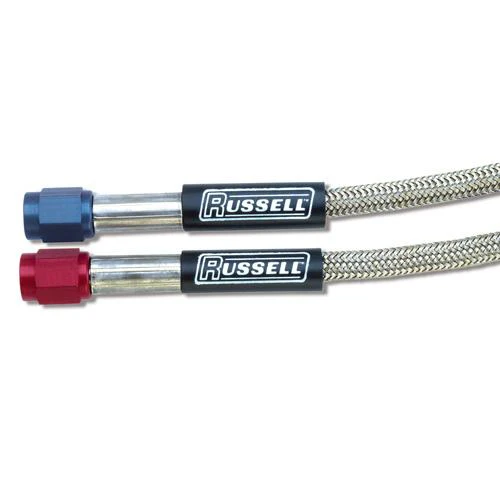 Russell Performance -4 AN to -3 AN 15in Pre-Made Nitrous and Fuel Line - Image 3