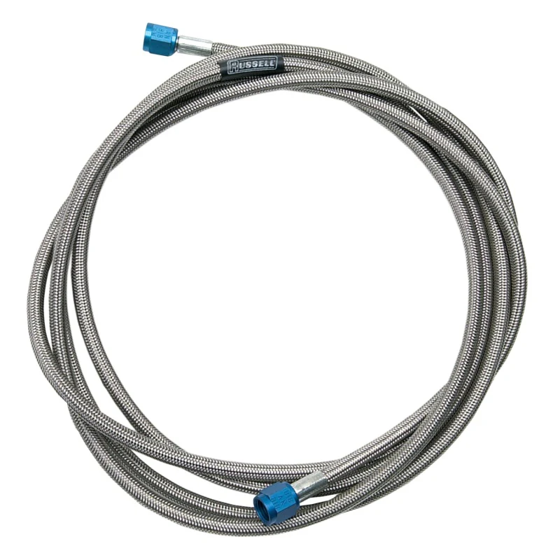 Russell Performance -4 AN to -3 AN 18in Pre-Made Nitrous and Fuel Line - Image 2