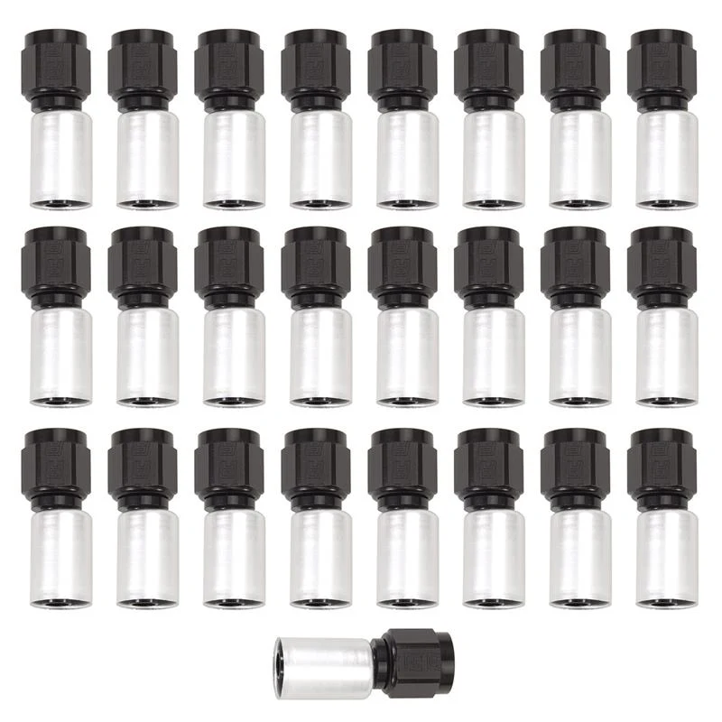 Russell Performance -6 AN Proclassic Crimp Straight End (O.D. 0.600) (Qty. 25) - Image 2