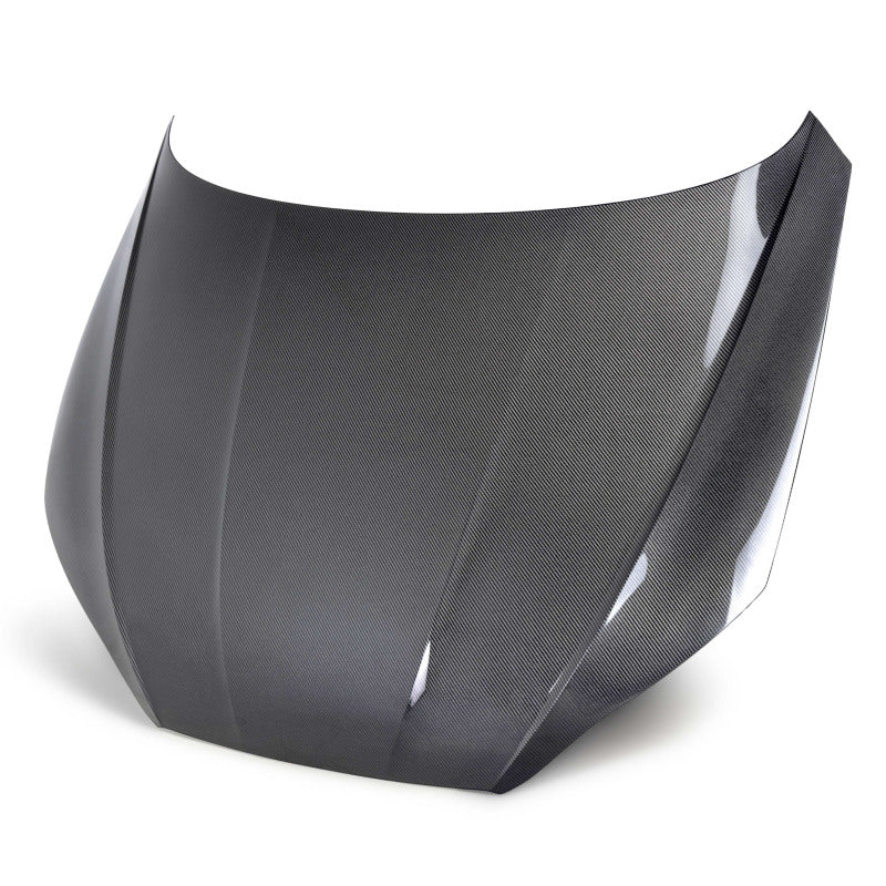 Seibon 18-22 Audi A5/S5 OEM-Style Carbon Fiber Hood - Image 2