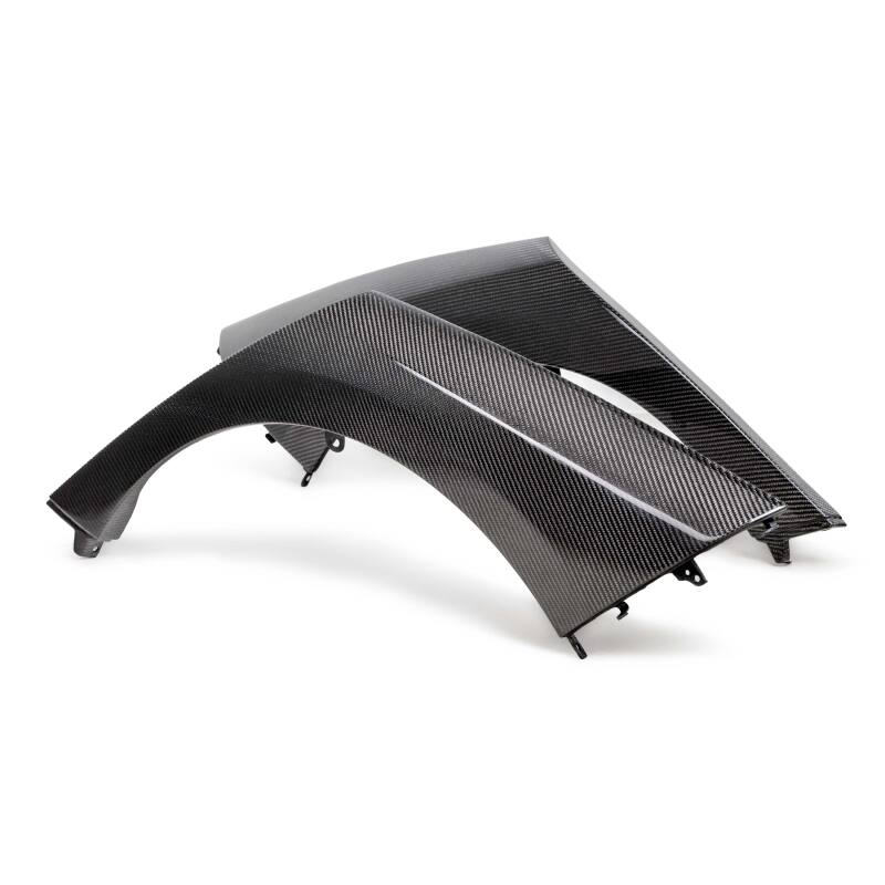 Seibon 23-24 Toyota GR Corolla Carbon Fiber Rear Fender Trim - Image 4