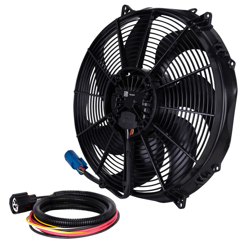 SPAL 500W 15.2in Flush Mount Brushless Fan w/Jumper Harness - Image 4