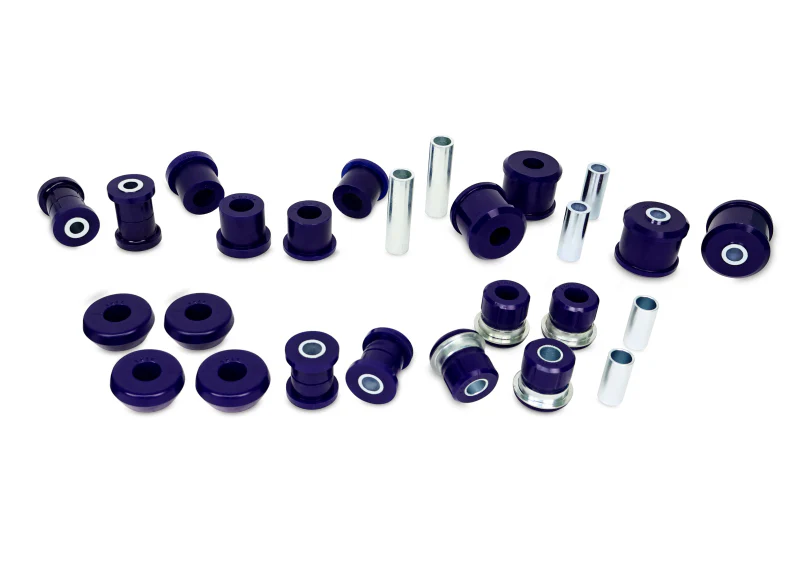 SuperPro 90-97 Mitsubishi Montero LS Control Arm & Trailing Arm Bushing Kit - (60mm Trailing Arm) - Image 2