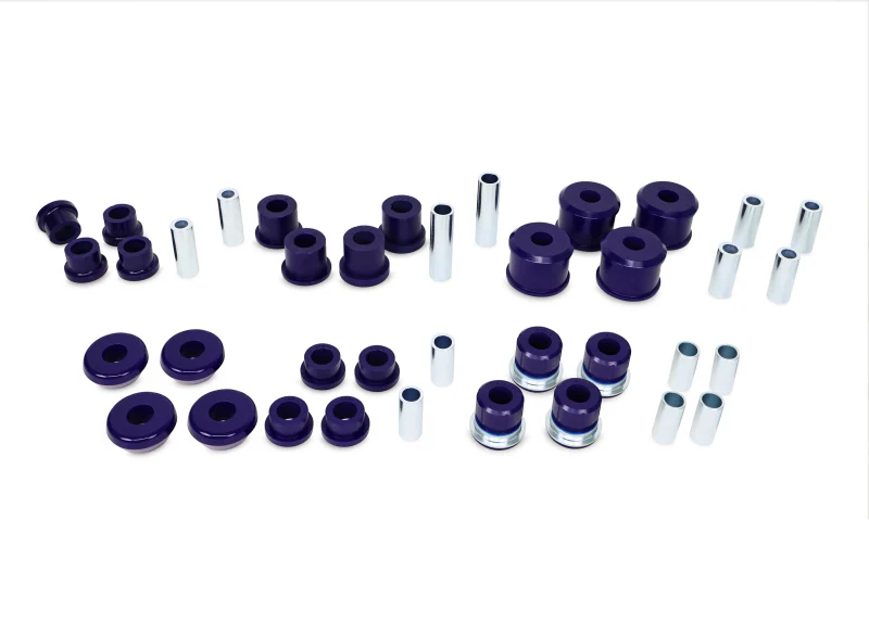 SuperPro 90-97 Mitsubishi Montero LS Control Arm & Trailing Arm Bushing Kit - (65mm Trailing Arm) - Image 3