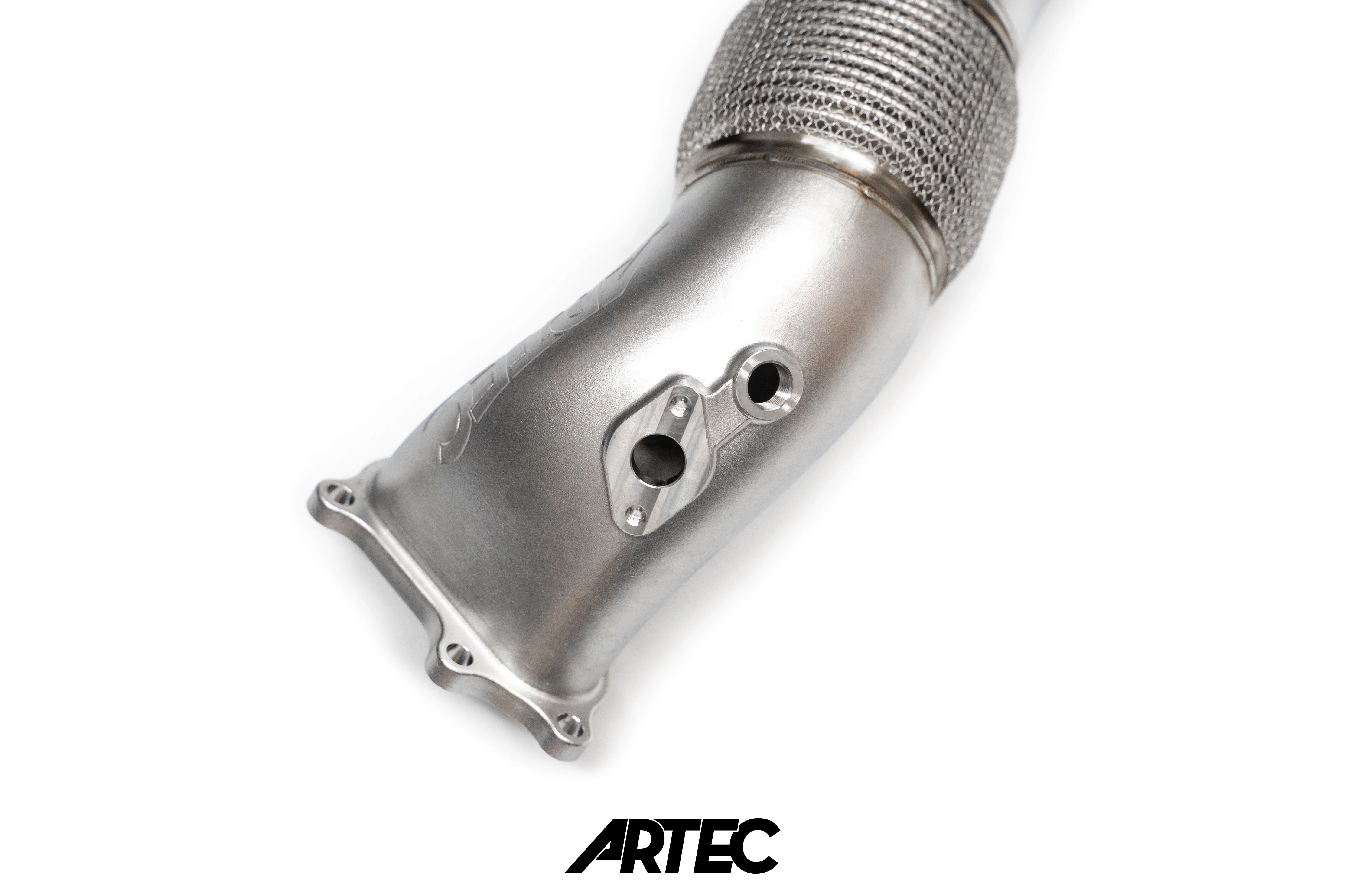 ARTEC - Toyota 1JZ-GTE VVTi 3.5" V-Band Downpipe - Image 4