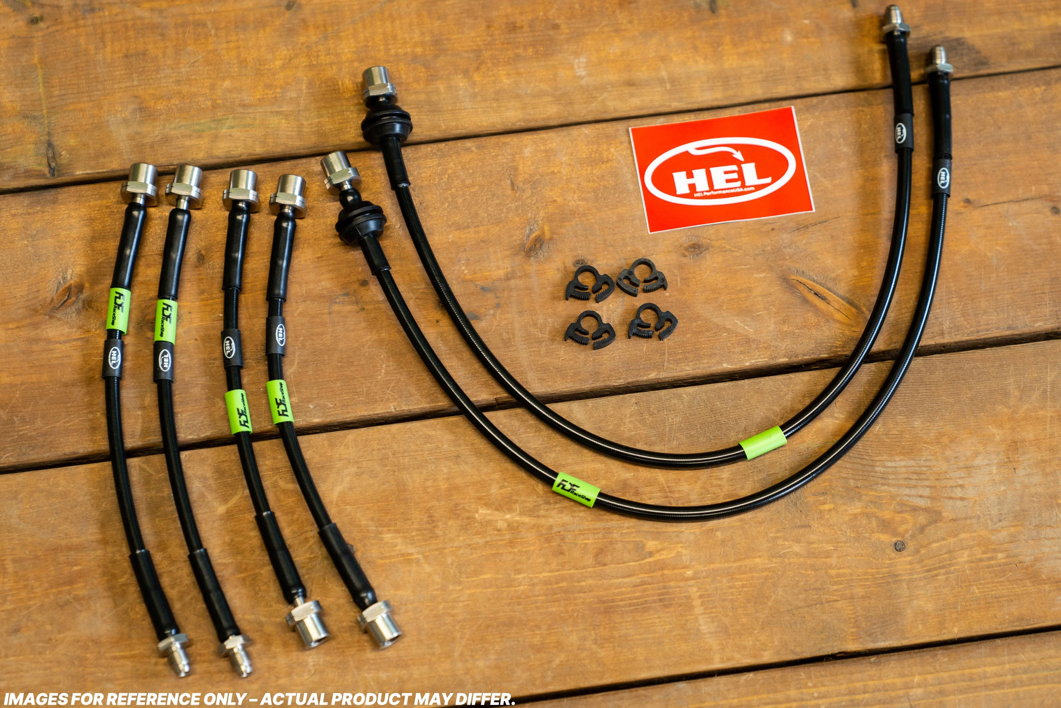 FDF Raceshop - TOYOTA SOARER/LEXUS SC300/400 EXTENDED FRONT + REAR BRAKE LINE KIT