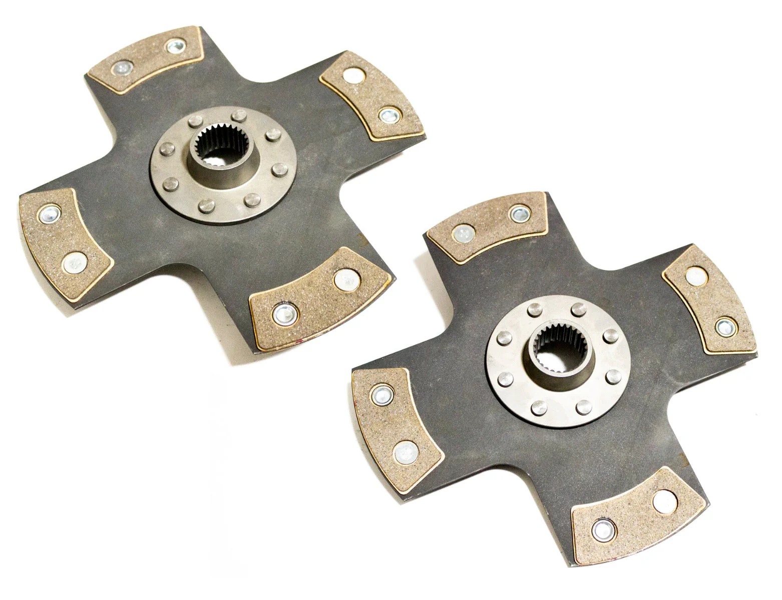 Toyota JZ to GM 26 Spline clutch disc - 4 puck (2 pack) - Image 2