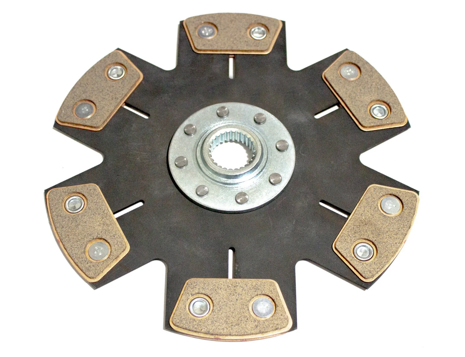 Toyota JZ  to GM 7.25" Clutch Replacement friction plate - 6 Lug - Image 2