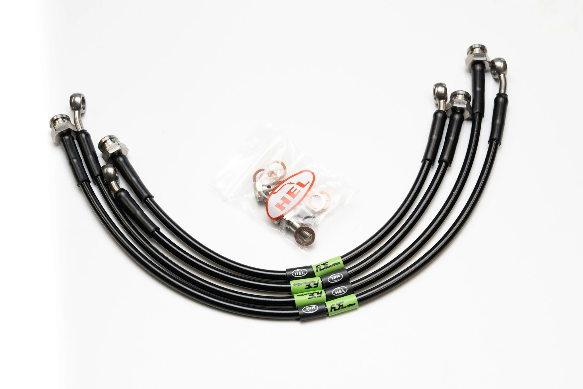 FDF Raceshop - TOYOTA SUPRA EXTENDED FRONT + REAR BRAKE LINE KIT - Image 4