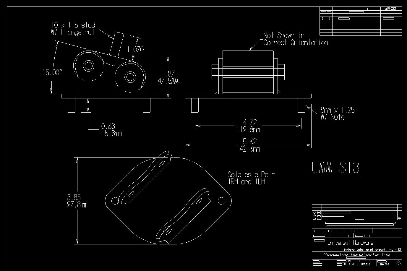 Urethane Motor Mount -- Series 13 - Image 4