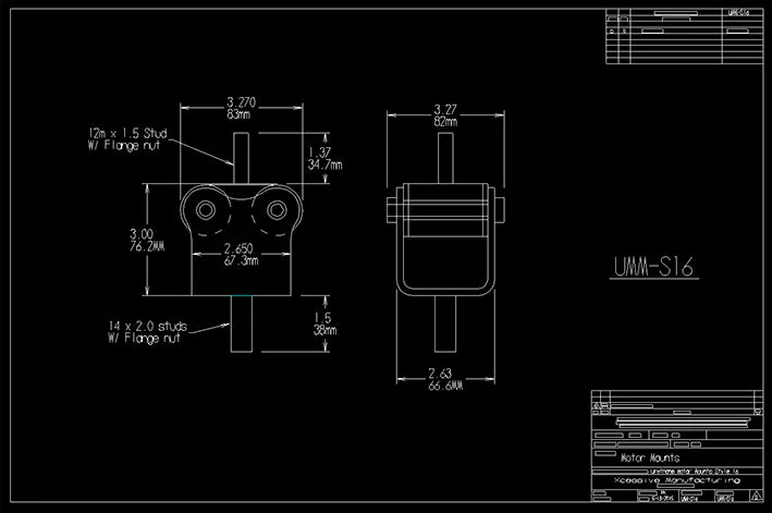 Urethane Motor Mount -- Series 16 - Image 4