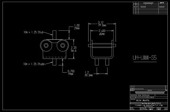 Urethane Motor Mount - UH-UMM-S5 - Image 4