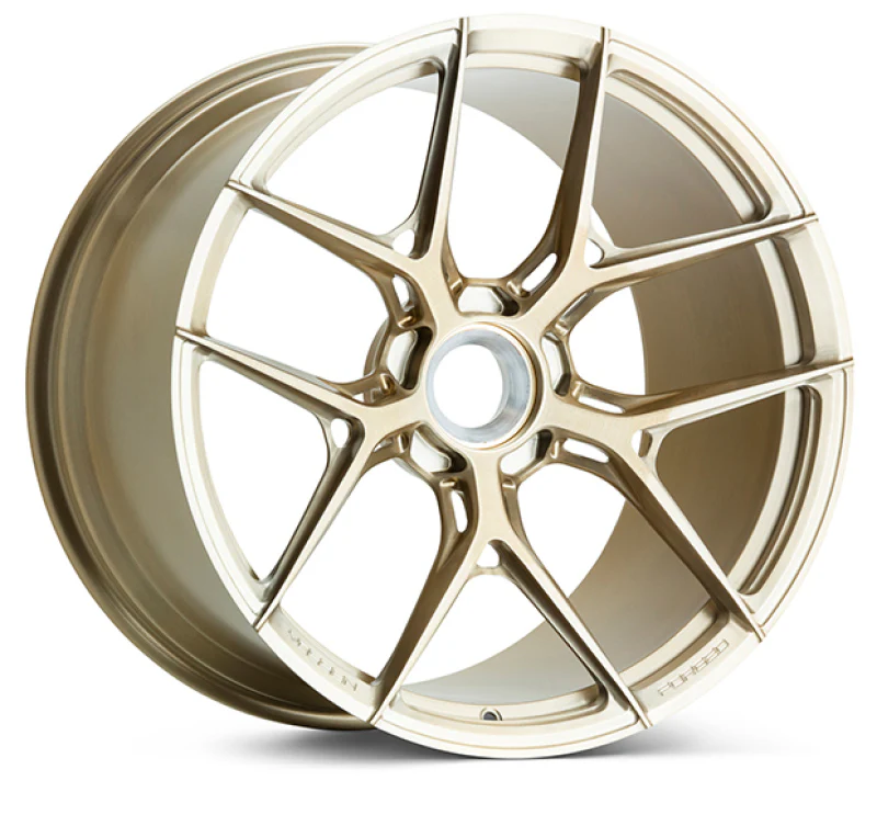 Vossen Forged S21-01 - 21x10.5 - 5x132 - ET22 - 66.5 - Brushed Patina Gold Wheel - BMW M5 G9x Fitmen