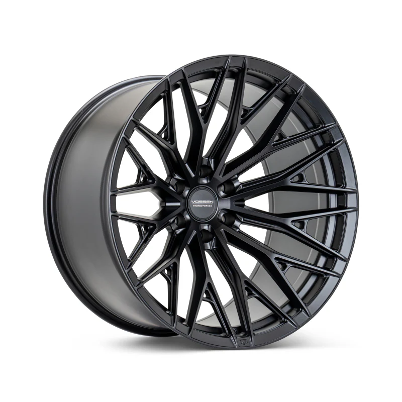 Vossen HFX-6 18x9 - 6x135 - ET0 - Super Deep Face - 87.1 - Satin Black Wheel