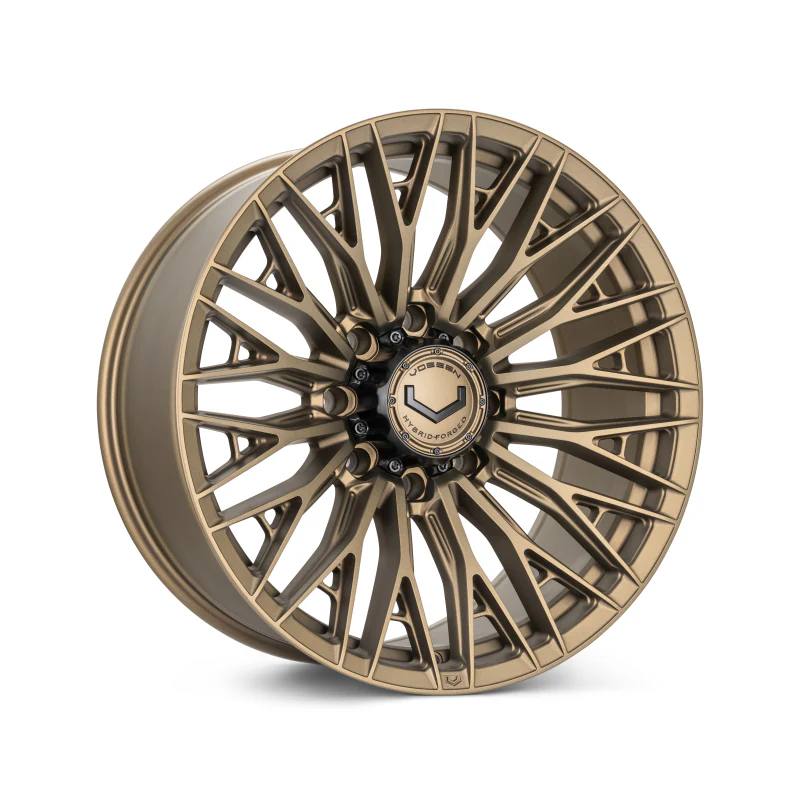 Vossen HFX-6 22x10 - 8x180 - ET-18 - Super Deep Face - 124.3 - Terra Bronze Wheel
