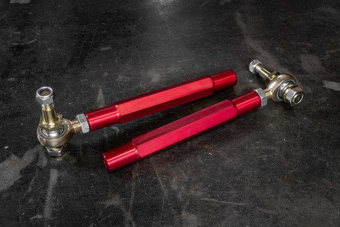 Garagistic - E46/Z4 Bump Steer Adjustable Tie Rods - Fits Z4, M3, 325i, 330, 32212229368, 32212229367